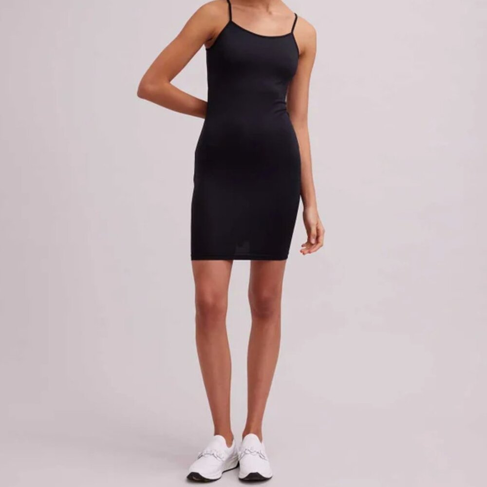 Anne Fontaine Black Sindy Camisole Slip Dress